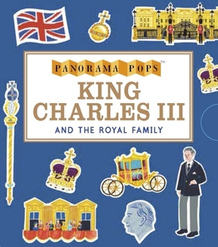 Hardcover King Charles III and the Royal Family: Panorama Pops Book