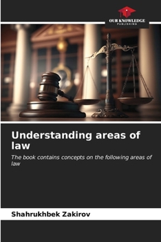 Paperback Understanding areas of law Book