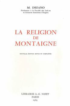 Paperback La Religion de Montaigne [French] Book