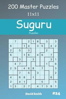 Paperback Suguru Puzzles - 200 Master Puzzles 11x11 vol.24 Book