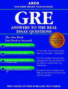 GRE: Answers to the Real Essay Questions