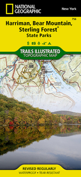 Loose Leaf Harriman, Bear Mountain, Sterling Forest State Parks Map Book