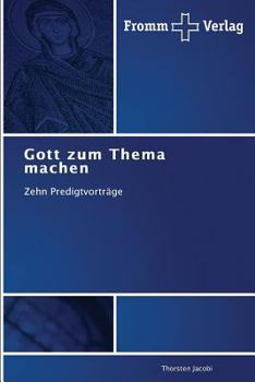 Paperback Gott zum Thema machen [German] Book