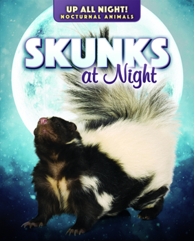 Library Binding Skunks at Night Book