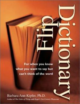 Paperback Flip Dictionary Book
