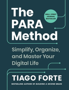Hardcover The Para Method: Simplify, Organize, and Master Your Digital Life Book