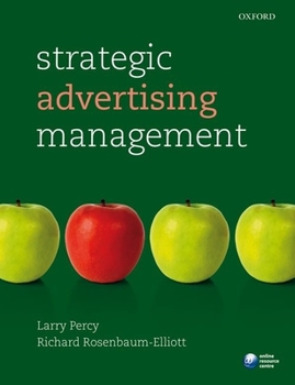 Paperback Strategic Advertising Management Book