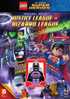 DVD Lego: Justice League vs. Bizarro League Book