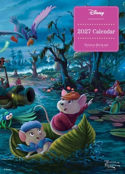 Disney Dreams by Thomas Kinkade Studios 2027 Monthly/Weekly Engagement Calendar