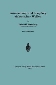 Paperback Aussendung Und Empfang Elektrischer Wellen [German] Book