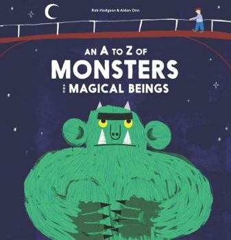 Hardcover A - Z of Monsters and Magical Beings Book