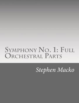 Paperback Symphony No. 1: Full Orchestral Parts: "The cultural symphony." Book