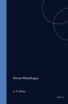 Hardcover Novus phisiologus: Nach Hs. Darmstadt 2780 (Mittellateinische Studien und Texte) (Latin Edition) Book