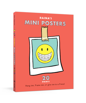 Paperback Raina's Mini Posters: 20 Prints to Decorate Your Space at Home and at School Book