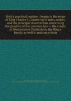 Paperback Styles Practical Register Begun in the Book