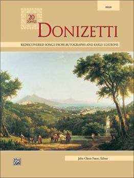 Paperback Donizetti: High Voice (20 Songs) Book