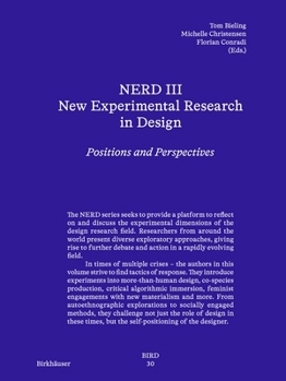 Paperback Nerd - New Experimental Research in Design 3: Positions and Perspectives Book