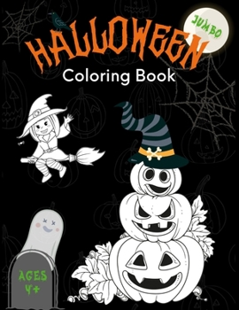 Paperback Jumbo Halloween Coloring Book