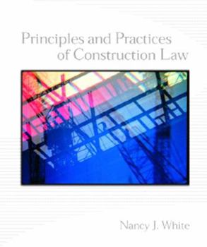 Paperback Principles and Practices of Construction Law Book