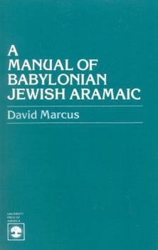 Paperback A Manual of Babylonian Jewish Aramaic Book