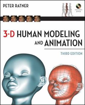 Paperback 3-D Human Modeling and Animation [With CDROM] Book