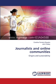 Paperback Journalists and online communities Book