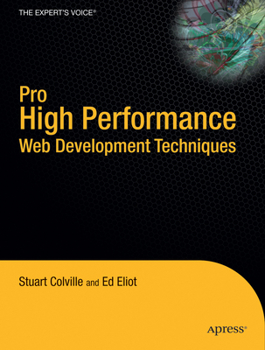 Paperback Pro High Performance Web Development Techniques Book