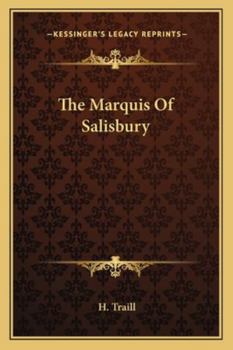 Paperback The Marquis Of Salisbury Book