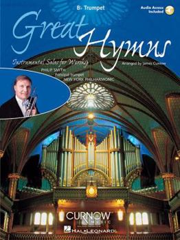 Paperback Great Hymns (Audio Access Included): BB Trumpet - Grade 3-4 [With CD (Audio)] Book