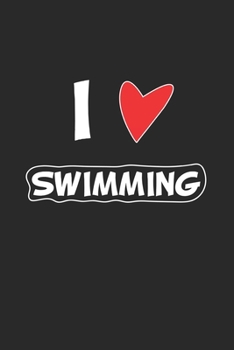 Paperback Swimming: Notebook, Journal - Gift Idea for Swimmers - dot grid - 6x9 - 120 pages Book