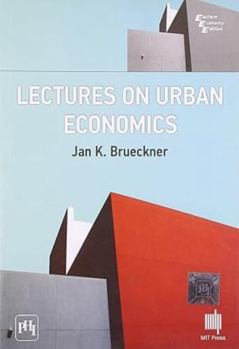 Paperback Lectures On Urban Economics Book