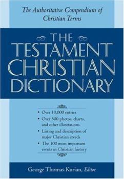Hardcover The Testament Christian Dictionary Book