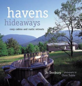Paperback Cozy Cabins and Rustic Retreats Book