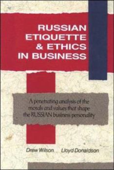 Paperback Russian Etiquette & Ethics in Business Book