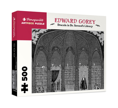 Misc. Dracula in Dr. Seward's Library 500-Piece Jigsaw Puzzle Book