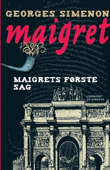 Paperback Maigrets første sag [Danish] Book