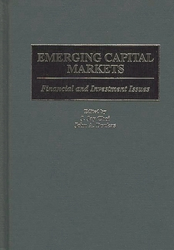 Hardcover Emerging Capital Markets: Financial and Investment Issues Book