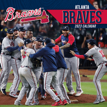 Unknown Binding Atlanta Braves 2023 12x12 Team Wall Calendar Book