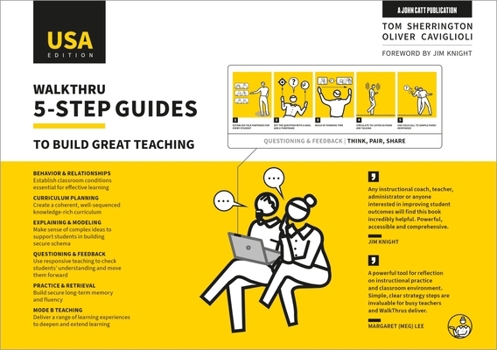 Paperback Walkthru 5-Step Guides to Build Great Teaching (USA Edition) Book