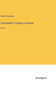 Hardcover Cyclopaedia of English Literature: Vol. II Book
