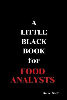 Paperback A Little Black Book: For Food Analysts Book