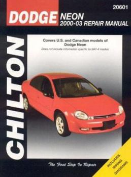 Paperback Dodge Neon, 2000-2003 Book