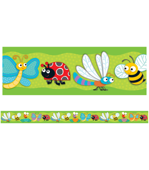 Misc. Supplies Buggy for Bugs Straight Bulletin Board Borders Book
