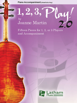 Paperback 1, 2, 3 Play! 2.0 Piano (Viola/ Cello Key) Book