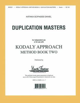 Paperback Kodaly Approach: Method Book Two - Transparencies Book
