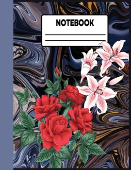 Notebook: White Grey Marble College Ruled Blank Lined Cute Notebooks for Girls Teens Kids School Students and Teachers Writing Notes Journal