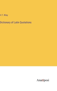 Hardcover Dictionary of Latin Quotations Book