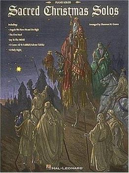 Paperback Sacred Christmas Solos: Piano Solo Book
