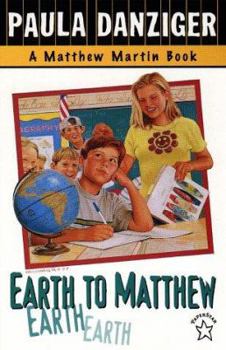 Paperback Earth to Matthew (Matthew Martin) Book
