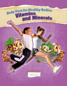 Library Binding Vitamins and Minerals Book